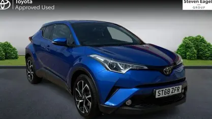 Used Toyota C-HR Design 116 HP (85 kW) 2018 Blue SUV