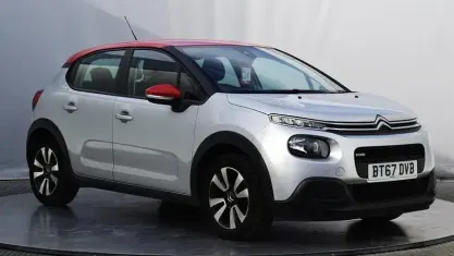 Used Citroën C3 Feel 82 HP (60 kW) 2017 Silver Hatchback
