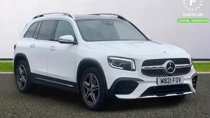 Used Mercedes GLB200 AMG Line Premium Plus 163 HP (119 kW) 2021 White SUV