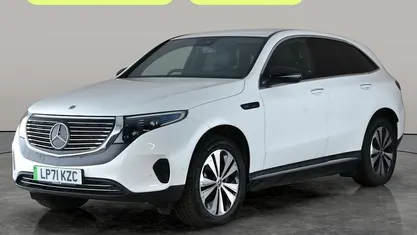 Used Mercedes EQC400 300 kW (408 HP) 2022 White SUV