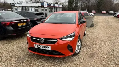 Used Vauxhall Corsa S 102 HP (75 kW) 2020 Orange Hatchback