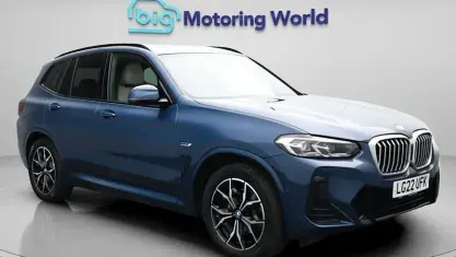 Used BMW X3 M Sport 292 HP (214 kW) 2022 Blue SUV