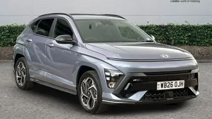 New Hyundai Kona N Line 137 HP (100 kW) 2026 Blue SUV