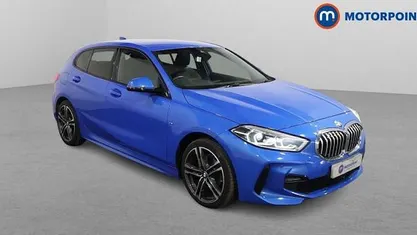 Used BMW 118 M Sport 136 HP (100 kW) 2023 Blue Hatchback