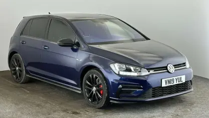 Used VW Golf VII R-line 150 HP (110 kW) 2019 Blue Hatchback