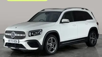 Used Mercedes GLB200 AMG line 163 HP (119 kW) 2020 White SUV