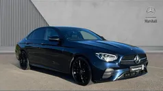 Blue Used 2023 Mercedes E400 AMG line Sedan | £43,680 (Fair price)