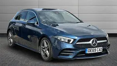 Blue Used 2019 Mercedes A180 AMG line Hatchback | £14,850 (Fair price)