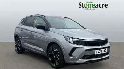 Used Vauxhall Grandland X Ultimate 136 HP (100 kW) 2024 Grey SUV