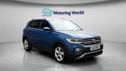 Used VW T-Cross SEL 116 HP (85 kW) 2020 Blue SUV