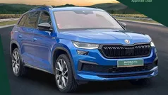 Blue Used 2022 Skoda Kodiaq SportLine SUV | £29,603 (Fair price)