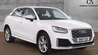 Used Audi Q2 S-Line 150 HP (110 kW) 2019 White SUV