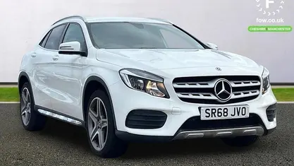 Used Mercedes GLA200 AMG line 156 HP (114 kW) 2019 White SUV