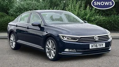 Used VW Passat GT 190 HP (139 kW) 2016 Blue Sedan