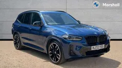 Blue Used 2022 BMW X3 M Sport SUV | £45,084 (Fair price)