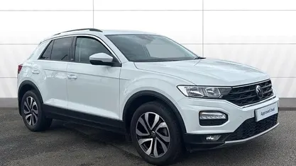 Used VW T-Roc Active 110 HP (80 kW) 2021 White SUV