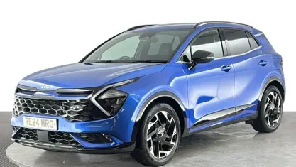 Used Kia Sportage GT-Line 150 HP (110 kW) 2024 Blue SUV