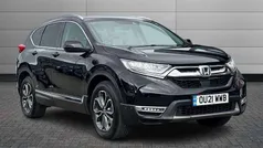 Crystal black Used 2021 Honda CR-V Hybrid SUV | £22,895 (Fair price)