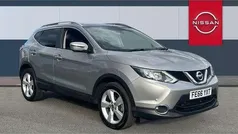 Silver Used 2016 Nissan Qashqai N-Connecta SUV | £9,552 (Fair price)