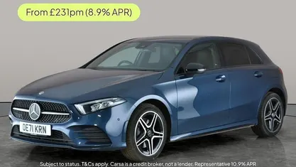 Blue Used 2022 Mercedes A250 Executive Hatchback | £15,480 (Fair price)