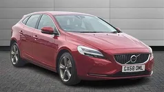 Fusion red Used 2018 Volvo V40 Inscription Estate | £10,490 (Good price)