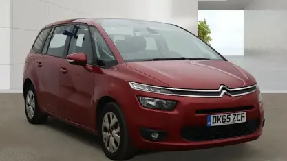 Used Citroën C4 SpaceTourer VTR Sport 120 HP (88 kW) 2016 Red MPV