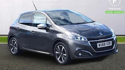 Begagnad Peugeot 208 109 HK (80 kW) 2018 Grå Halvkombi