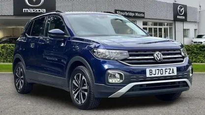 Used VW T-Cross United 116 HP (85 kW) 2020 Blue SUV