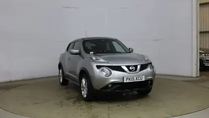Used Nissan Juke Acenta Premium 117 HP (86 kW) 2015 Silver SUV
