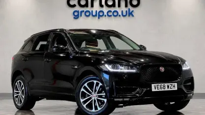 Used Jaguar F-Pace R-Sport 241 HP (177 kW) 2019 Black SUV