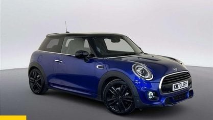 Begagnad Mini Cooper Hatch 136 HK (100 kW) 2020 Blå Halvkombi