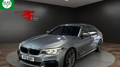 Used BMW 520 M Sport 190 HP (139 kW) 2019 Blue Sedan