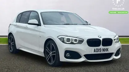 Used BMW 118 M Sport 150 HP (110 kW) 2019 White Hatchback