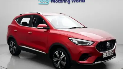 Used MG ZS Excite 106 HP (77 kW) 2021 Red SUV