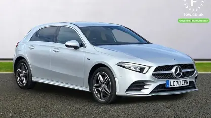 Used Mercedes A250 Executive 218 HP (160 kW) 2020 Silver Hatchback