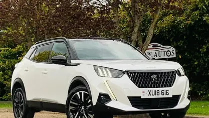 Used Peugeot 2008 GT-line 129 HP (94 kW) 2020 White SUV