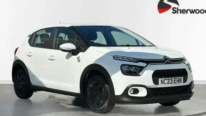 Used Citroën C3 PureTech 83 HP (61 kW) 2023 White Hatchback