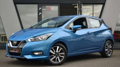 Używany Nissan Micra Acenta Limited Edition 71 KM (52 kW) 2018 Niebieski Hatchback