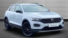 Silver Used 2021 VW T-Roc Black Edition SUV | £18,895 (Fair price)