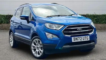 Used Ford Ecosport Titanium 125 HP (91 kW) 2022 Blue SUV