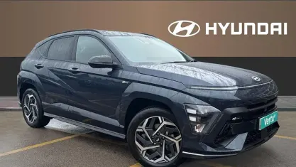 Gebraucht Hyundai Kona N Line 138 PS (101 kW) 2025 Blau SUV