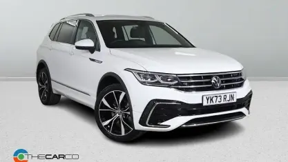 Used VW Tiguan Allspace R-line 150 HP (110 kW) 2024 White SUV