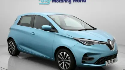 Used Renault Zoe GT-Line 100 kW (136 HP) 2020 Blue Hatchback