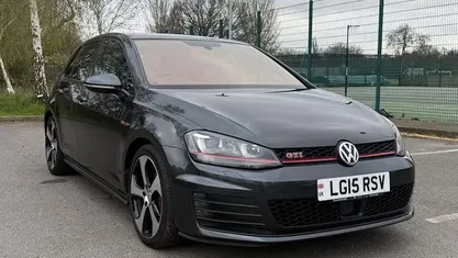Used VW Golf VII GTI 230 HP (169 kW) 2015 Grey Hatchback