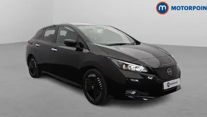 Used Nissan Leaf N-Connecta 110 kW (150 HP) 2022 Black Hatchback