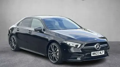 Used Mercedes A35 AMG Premium 306 HP (225 kW) 2020 Black Sedan
