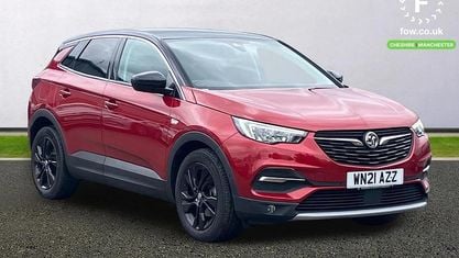 Używany Vauxhall Grandland X SRi 131 KM (96 kW) 2021 Czerwony SUV