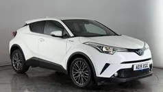 White Used 2018 Toyota C-HR SUV | £15,400 (Fair price)