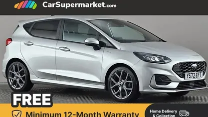Used Ford Fiesta ST-Line 125 HP (91 kW) 2021 Silver Hatchback