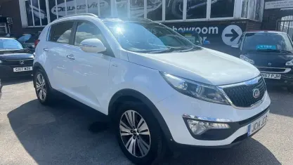 Used Kia Sportage 136 HP (100 kW) 2014 White SUV